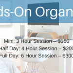 Website – Service Menu Hands-On Organizing