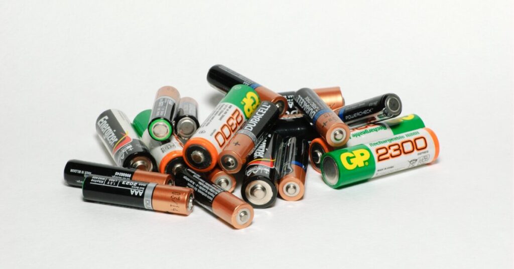 Variety of batteries